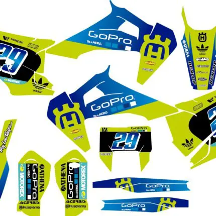 POLISPORT KIT PLASTICOS - SUZUKI [CLONE] [CLONE]