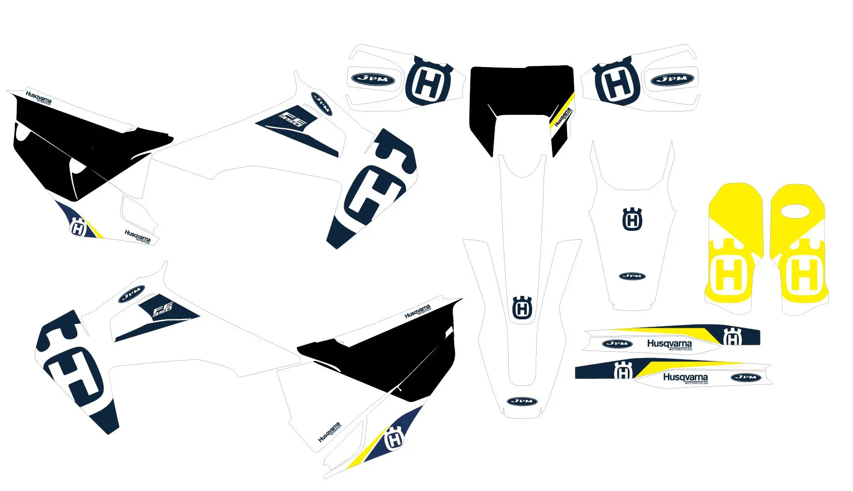 POLISPORT KIT PLASTICOS - SUZUKI [CLONE] [CLONE] [CLONE] [CLONE]