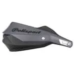 POLISPORT - Proteções de mãos TRAIL BLAZER - NARDO GREY/BLACK (COM BARRA METÁLICA)