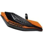 PROTEÇÃO DE MÃOS DAKAR CARBONO/LARANJA CIRCUIT