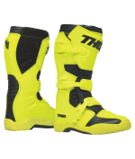 BOTAS CRIANÇA THOR BLITZ XR - BLACK/YELLOW FLUO