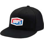 BONÉ 100% ESSENTIAL FLEXFIT - BLACK