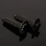 PUNHOS RENTHAL MX R-WORKS LOCK-ON ULTRATACKY HALF WAFFLE - BLACK