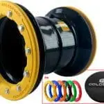 Conjunto de jantes traseiras Beadlock GoldSpeed 9x8-110-/-115-3+5-com aros