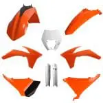KIT PLÁSTICOS POLISPORT KTM EXC/EXC-F/XC-W/XCF-W 12/13 - OEM COLOR
