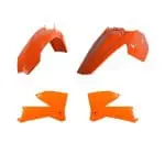 KIT PLÁSTICOS POLISPORT KTM EXC/EXC/XC-W/XCF-W 05/07 - OEM COLOR