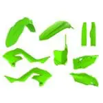 KIT PLÁSTICOS POLISPORT RESTYLING KAWASAKI KX125/250 03/08 (DESIGN KX450 2022) - LIME GREEN