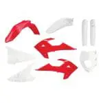 KIT PLÁSTICOS POLISPORT RIEJU MR 200/250/300 21/25 - RED/WHITE