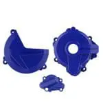 KIT PROTEÇÃO TAMPAS DO MOTOR POLISPORT SHERCO SE 250/300 14/25 - BLUE