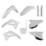 KIT PLÁSTICOS POLISPORT HONDA CRF250R 22/24 HONDA CRF450R 21/24 - WHITE