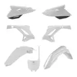 KIT PLÁSTICOS POLISPORT RESTYLING HONDA CR125/250 02/07 (DESIGN CRF450R 2022) - WHITE