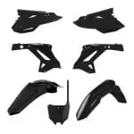 KIT PLÁSTICOS POLISPORT RESTYLING HONDA CR125/250 00/01 (DESIGN CRF450R 2022) - BLACK