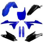KIT PLÁSTICOS POLISPORT YAMAHA YZ250F 14/18 YZ450F 14/17 - BLACK/BLUE