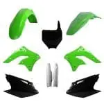 KIT PLÁSTICOS POLISPORT KAWASAKI KX250F 06/08 - OEM COLOR