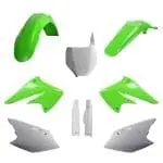 KIT PLÁSTICOS POLISPORT KAWASAKI KX250F 04/05 - OEM COLOR