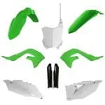 KIT PLÁSTICOS POLISPORT KAWASAKI KX250F 21/24 KAWASAKI KX450F 19/23 - OEM COLOR