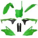 KIT PLÁSTICOS POLISPORT KAWASAKI KX250F 17/20 - OEM COLOR