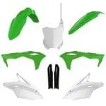KIT PLÁSTICOS POLISPORT KAWASAKI KX250F 17/20 - OEM COLOR