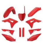 KIT PLÁSTICOS POLISPORT HONDA CRF250R 18/21 HONDA CRF450R 17/20 - RED