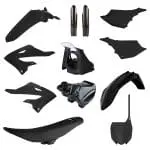 KIT PLÁSTICOS POLISPORT RESTYLING YAMAHA YZ125/250 02/21 (DESIGN YZ125/250 2024) - BLACK