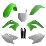KIT PLÁSTICOS POLISPORT KAWASAKI KX450F 06/08 - OEM COLOR