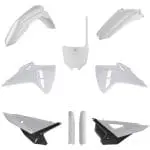 KIT PLÁSTICOS POLISPORT HONDA CRF250R 25 HONDA CRF450R 25 - WHITE