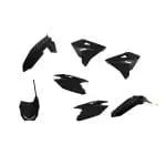 KIT PLÁSTICOS POLISPORT RESTYLING SUZUKI RM125/250 01/08 (DESIGN RMZ450 2022) - BLACK