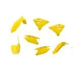 KIT PLÁSTICOS POLISPORT RESTYLING SUZUKI RM125/250 01/08 (DESIGN RMZ450 2022) - YELLOW