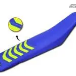 CAPA DE BANCO JN SEATS SHERCO SE/SEF 25 - BLUE/YELLOW FLUO