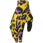 LUVAS THOR SPORTMODE CHEETAH - ROXO/AMARELO