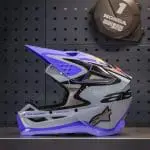 ALPINESTARS S-M3 JETTSON - PRETO/CINZENTO/ROXO