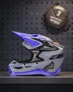 ALPINESTARS S-M3 JETTSON - PRETO/CINZENTO/ROXO