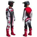 FATO ALPINESTARS TECHSTAR NOMUR - BLACK/WHITE/RED