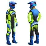 FATO ALPINESTARS TECHSTAR NOMUR - BLUE/YELLOW FLUO