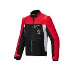 BLUSÃO ALPINESTARS PRO-DURA - PRETO/VERMELHO/BRANCO