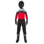 FATO ALPINESTARS PRO-DURA - PRETO/VERMELHO/BRANCO