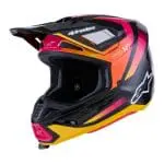ALPINESTARS S-M7 RISE - PRETO/ROSA/AMARELO