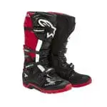 BOTAS ALPINESTARS TECH 7 ENDURO DS HONDA - PRETO/VERMELHO
