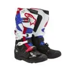 BOTAS ALPINESTARS TECH 7 ENDURO DS HONDA - PRETO/AZUL/VERMELHO