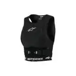 PEITORAL ALPINESTARS MULHER STELLA PLASMA - PRETO/BRANCO