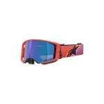 ÓCULOS ALPINESTARS SUPERTECH VISION CORP LARANJA/ROXO - LENTE ESPELHADA