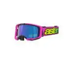 ÓCULOS ALPINESTARS VISION 8 VISTA ROSA/AMARELO FLUO - LENTE ESPELHADA