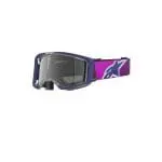 ÓCULOS ALPINESTARS VISION 8 CORP CINZENTO/ROXO - LENTE ESPELHADA