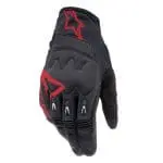 LUVAS ALPINESTARS TECHDURA - BLACK/RED