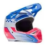 CAPACETE CRIANÇA FOX V1 COLLECT - AZUL/ROSA