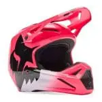 CAPACETE CRIANÇA FOX V1 SHIELD - PRETO/ROSA