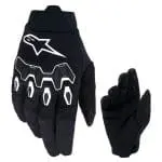 LUVAS ALPINESTARS FULL BORE V2 - PRETO/BRANCO