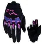LUVAS ALPINESTARS FULL BORE V2 - PRETO/ROXO