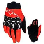 LUVAS ALPINESTARS FULL BORE V2 - PRETO/LARANJA