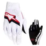LUVAS ALPINESTARS SUPERTECH MX - PRETO/BRANCO/VERMELHO